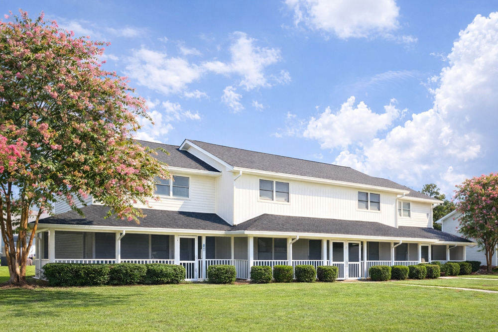 The Alden Townes community exterior feature